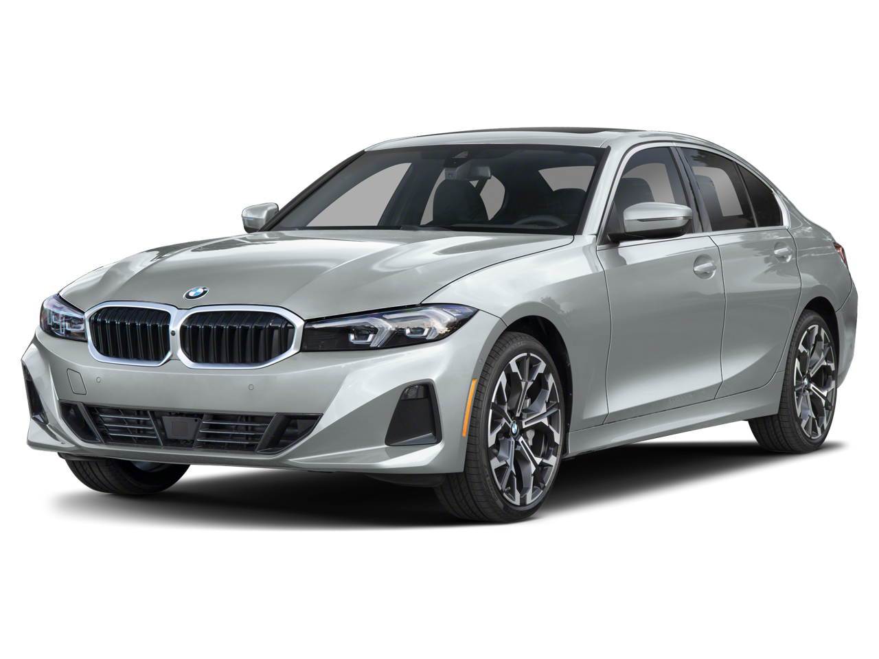2025 BMW 330i 330i in White — front three-quarter view