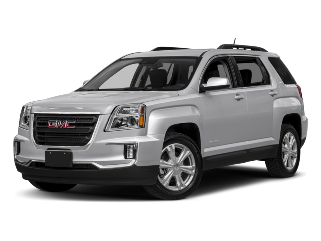 2017 GMC Terrain SLE in Onyx Black — front three-quarter view