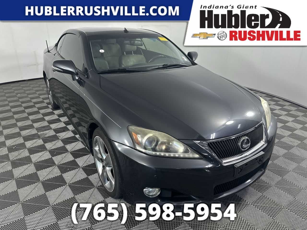 2011 Lexus IS 250C in Gray — front three-quarter view