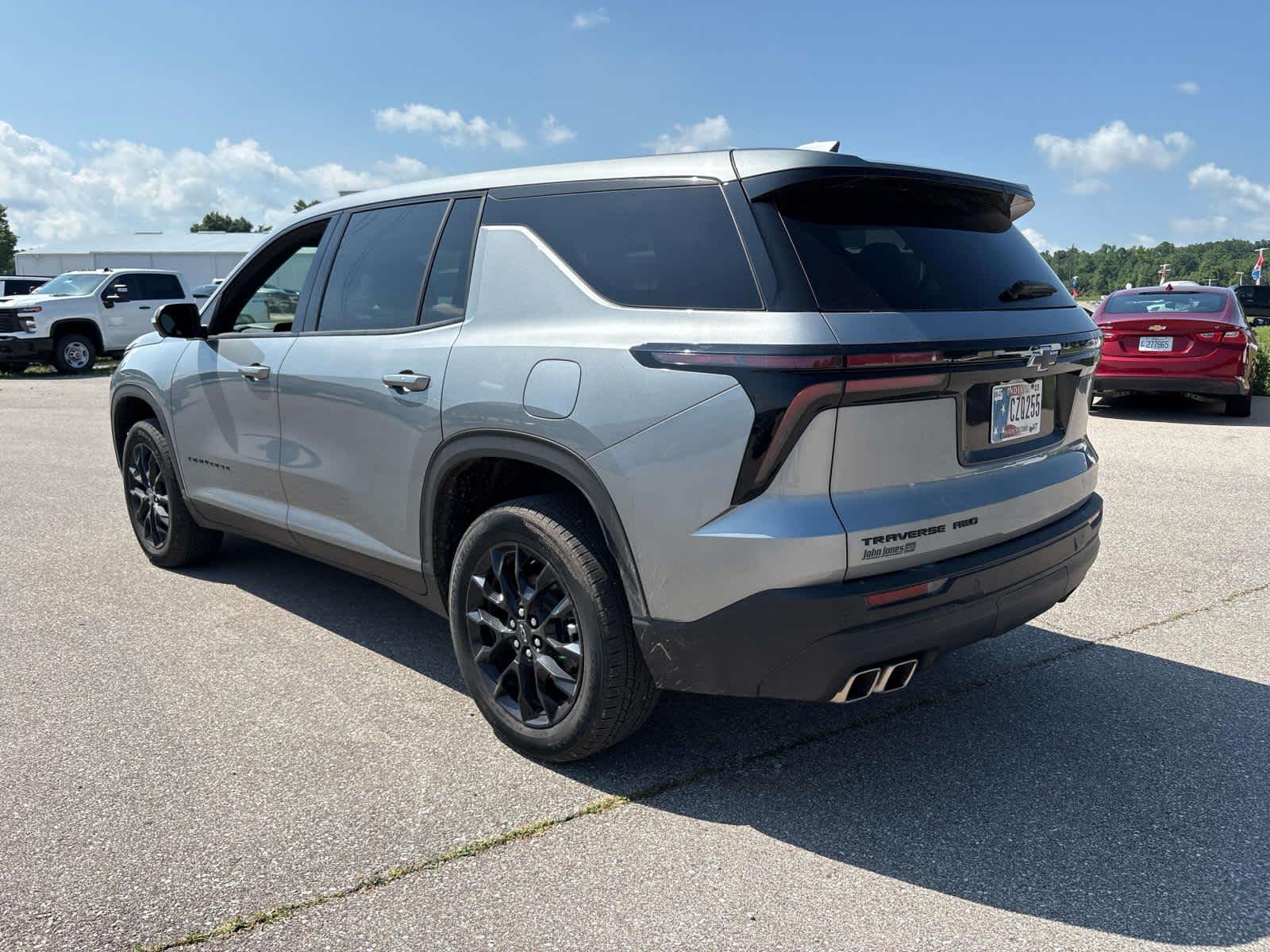 2024 Chevrolet Traverse — rear three-quarter view