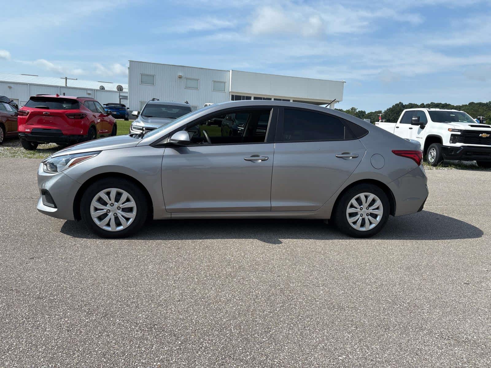 2022 Hyundai Accent — side profile view