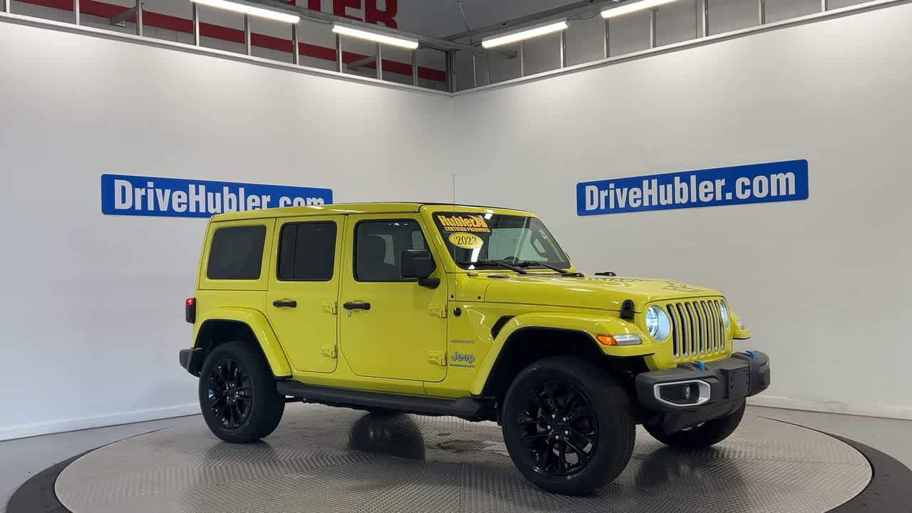2023 Jeep Wrangler 4xe — interior view
