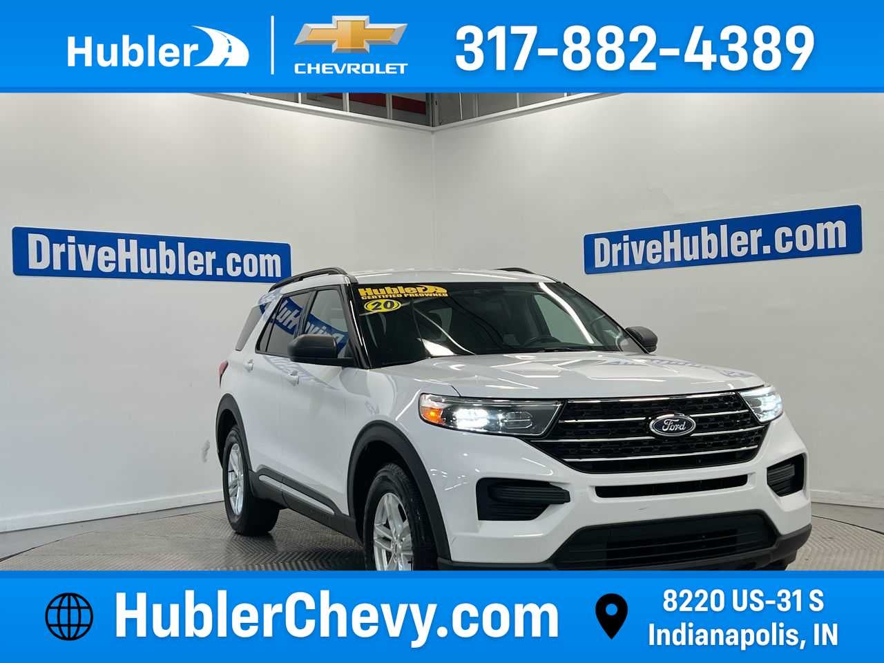 2020 Ford Explorer XLT in Other — front three-quarter view