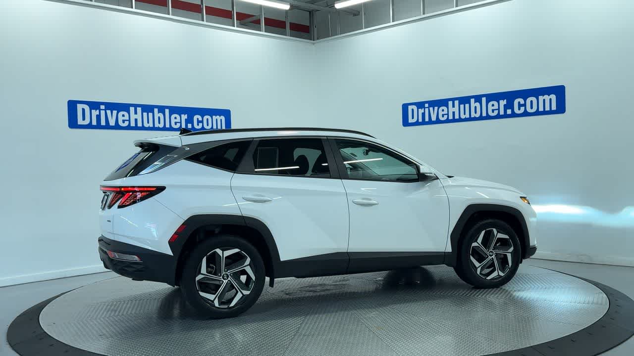 2023 Hyundai Tucson — rear three-quarter view