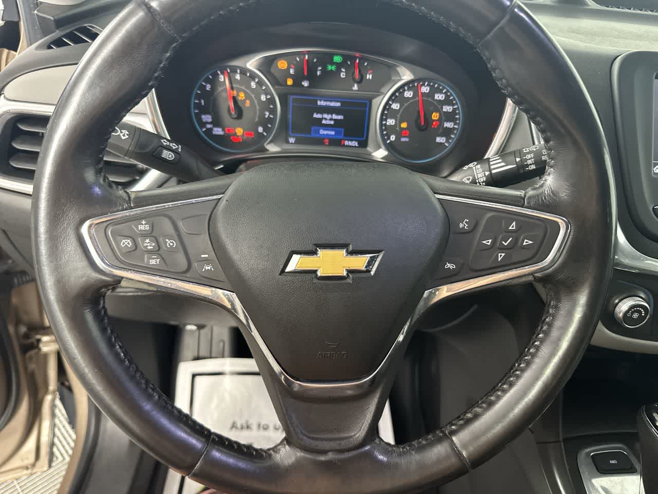 2019 Chevrolet Equinox — interior view