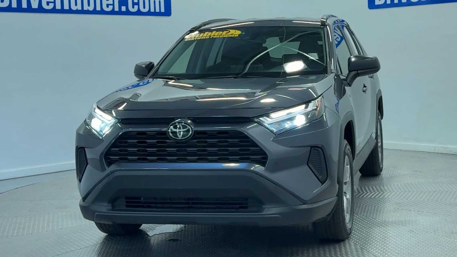2025 Toyota RAV4 — rear three-quarter view