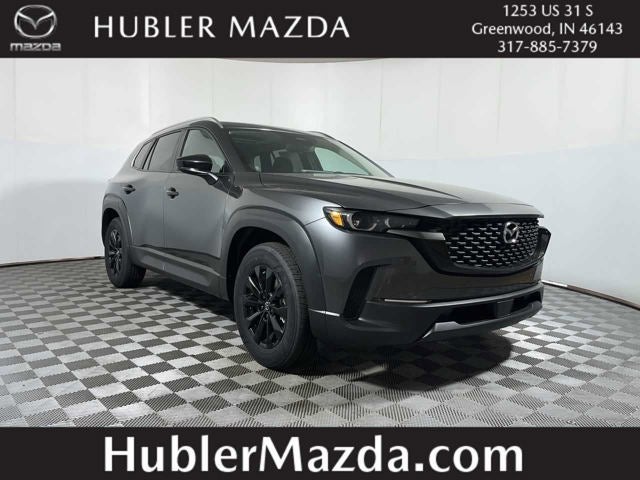 2026 Mazda Mazda CX-50 2.5 S Preferred AWD in Machine Gray Metallic — front three-quarter view