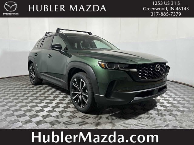 2026 Mazda Mazda CX-50 2.5 S Premium AWD in Cypress — front three-quarter view