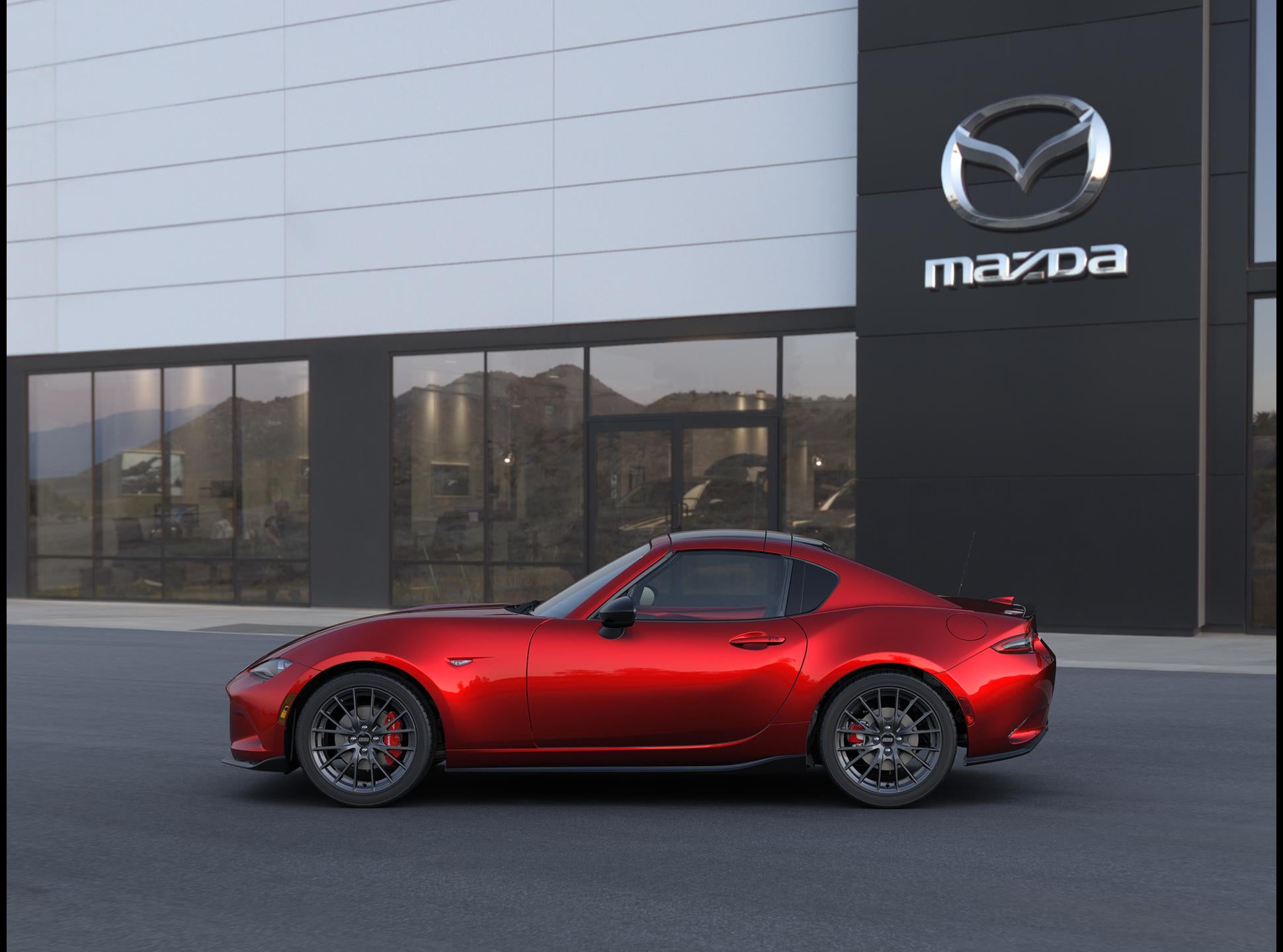 2026 Mazda Mazda MX-5 Miata RF — rear three-quarter view