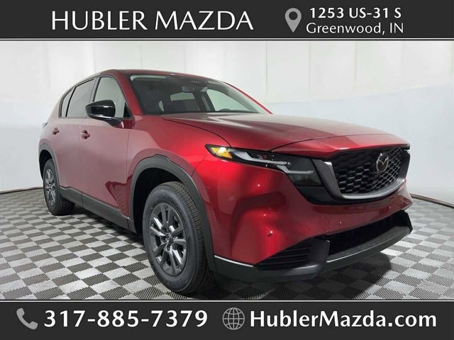 2026 Mazda Mazda CX-5 2.5 S Select AWD in Soul Red Crystal Metallic — front three-quarter view