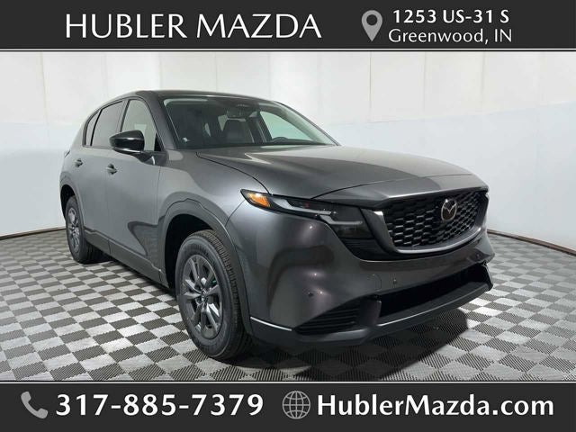 2026 Mazda Mazda CX-5 2.5 S Select AWD in Machine Gray Metallic — front three-quarter view