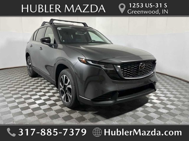 2026 Mazda Mazda CX-5 2.5 S Preferred AWD in Machine Gray Metallic — front three-quarter view