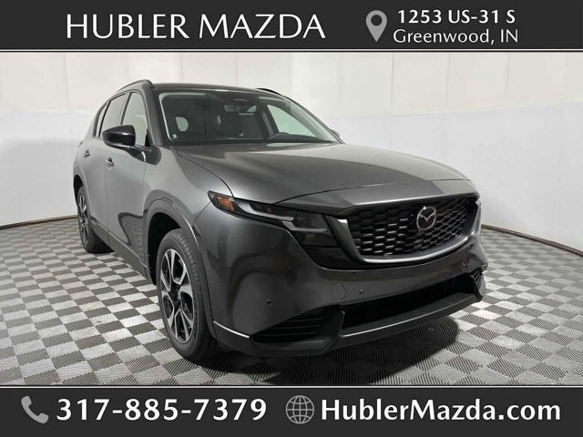 2026 Mazda Mazda CX-5 2.5 S Preferred AWD in Machine Gray Metallic — front three-quarter view
