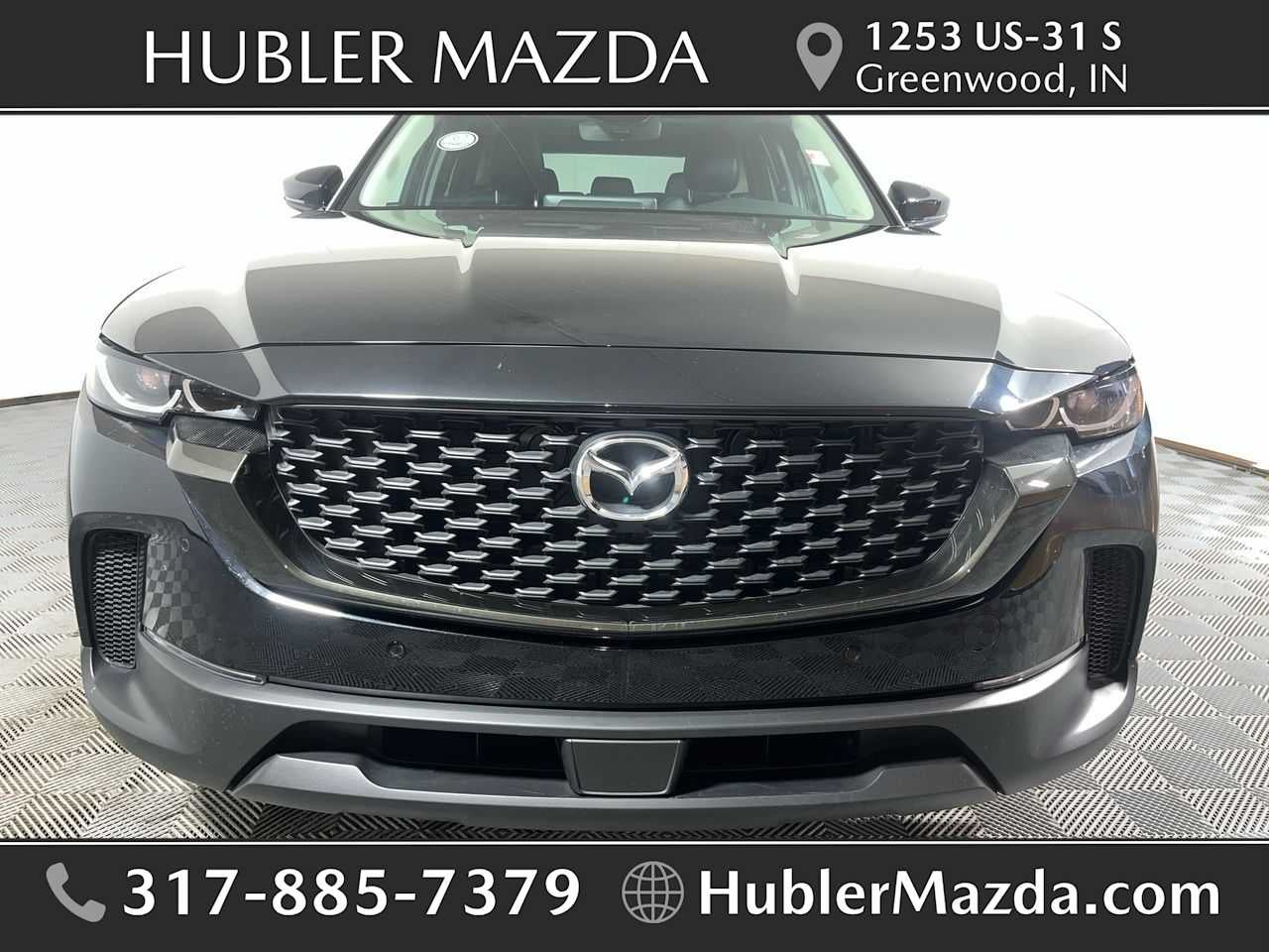 2026 Mazda Mazda CX-50 2.5 S Preferred in Jet Black Mica — front three-quarter view