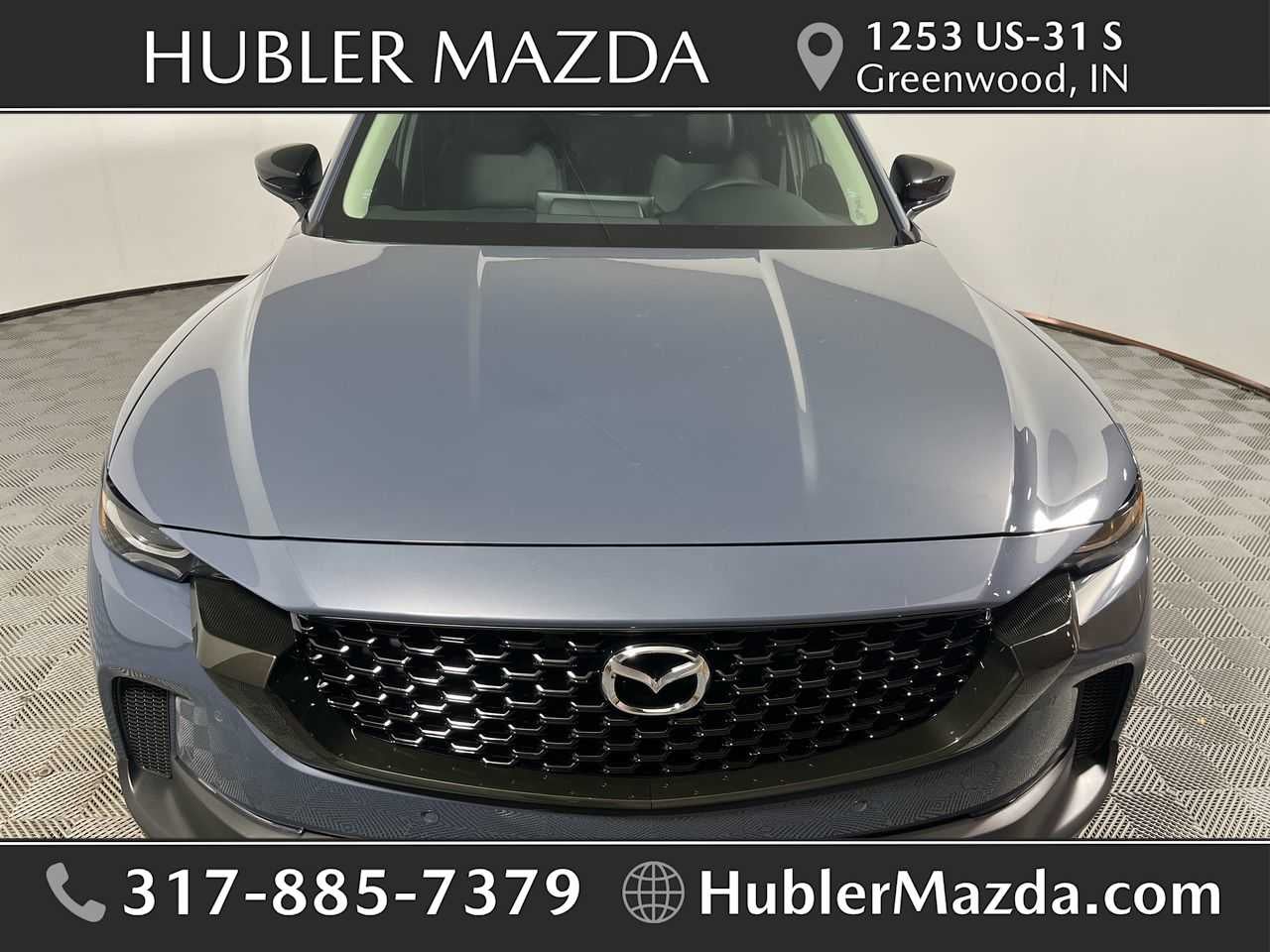 2026 Mazda Mazda CX-50 2.5 S Premium AWD in Polymetal Gray Metallic — front three-quarter view