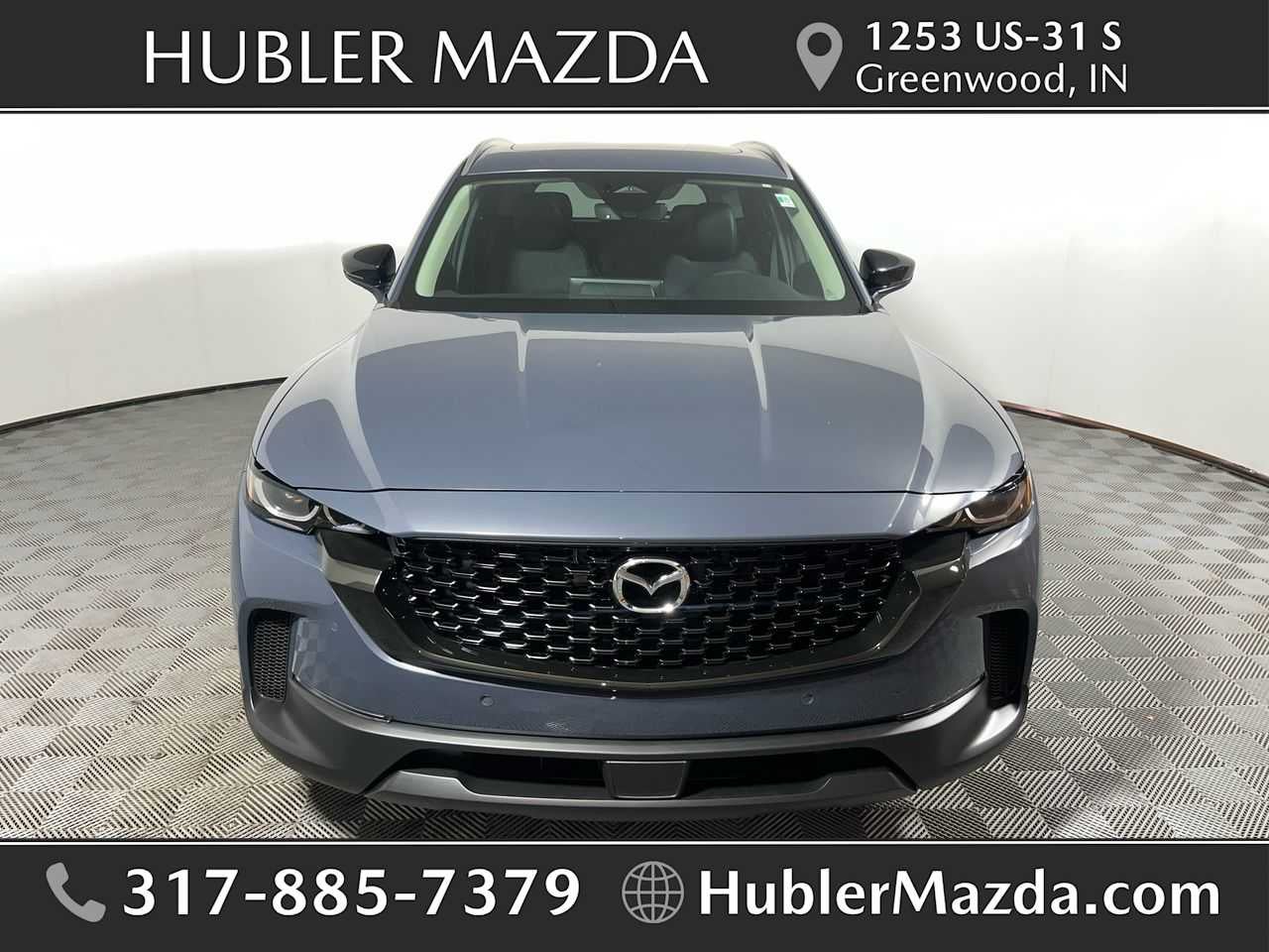 2026 Mazda Mazda CX-50 2.5 S Premium AWD in Polymetal Gray Metallic — front three-quarter view