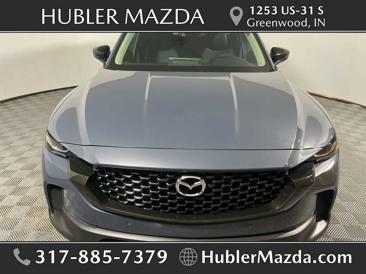 2026 Mazda Mazda CX-50 2.5 S Premium AWD in Polymetal Gray Metallic — front three-quarter view