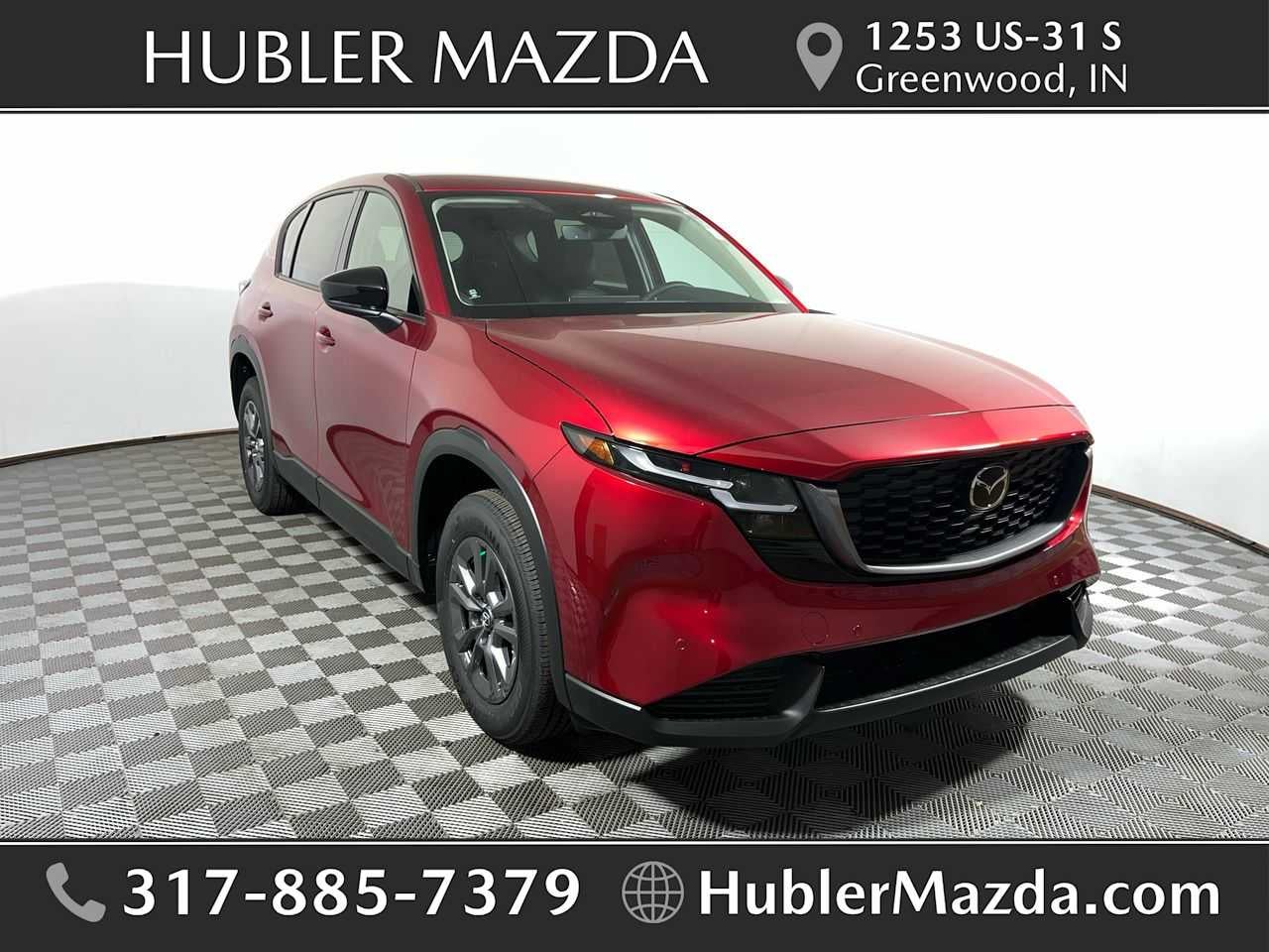2026 Mazda Mazda CX-5 2.5 S Select AWD in Soul Red Crystal Metallic — front three-quarter view