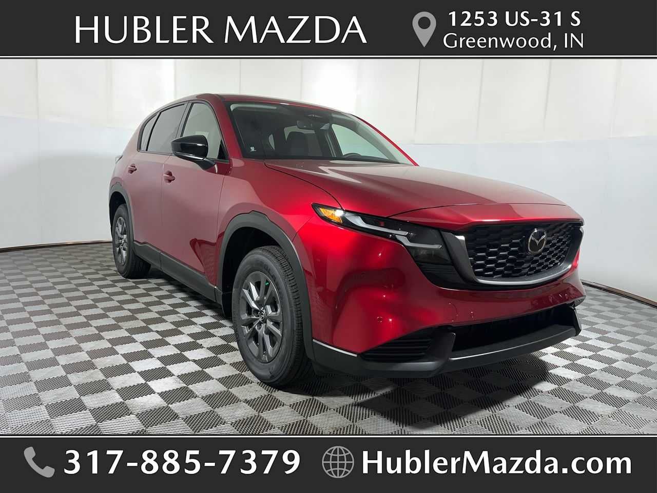 2026 Mazda Mazda CX-5 2.5 S Select AWD in Soul Red Crystal Metallic — front three-quarter view