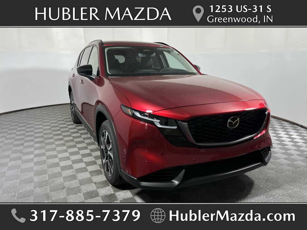 2026 Mazda Mazda CX-5 2.5 S Preferred AWD in Soul Red Crystal Metallic — front three-quarter view