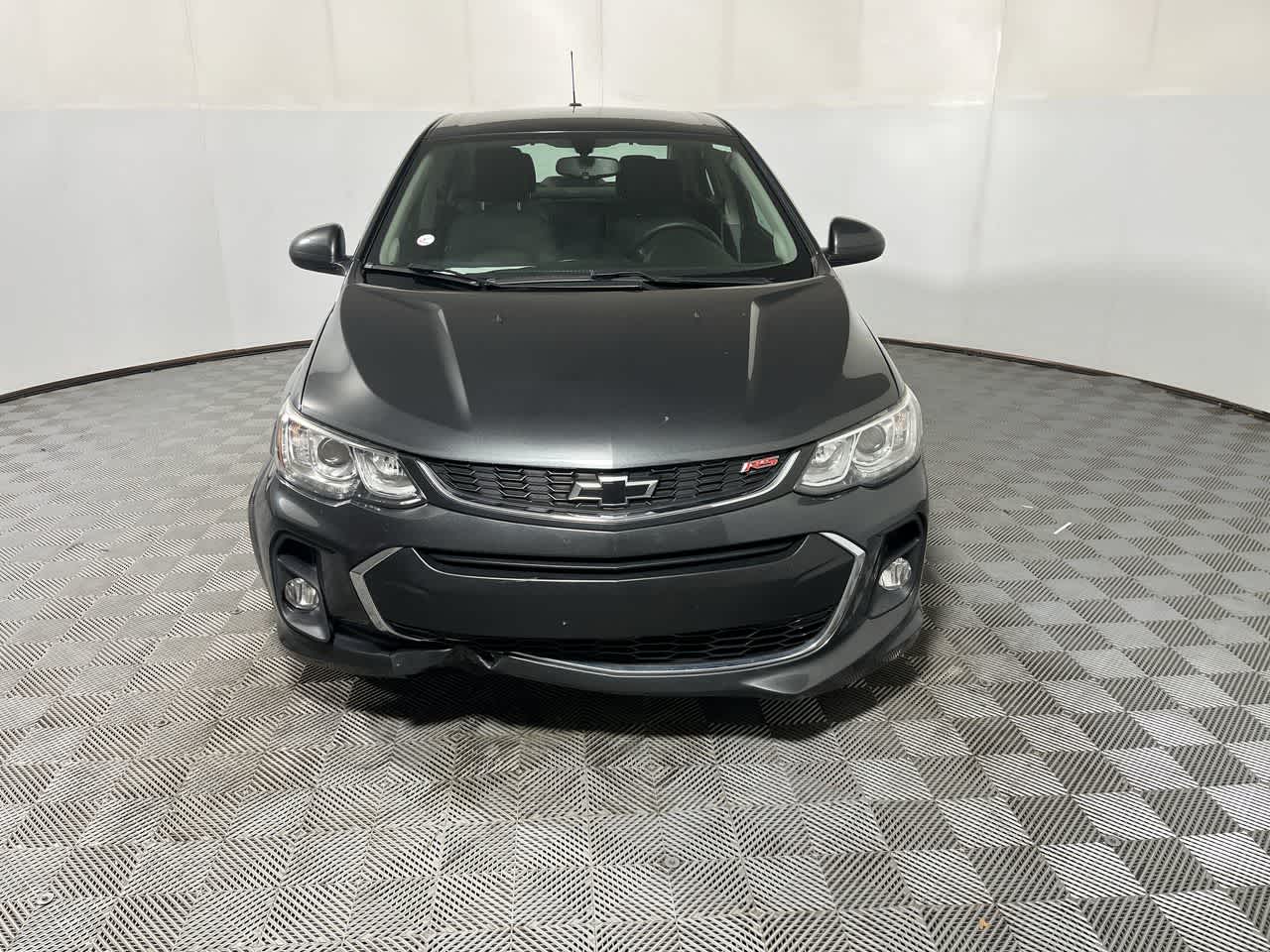 2018 Chevrolet Sonic — rear three-quarter view