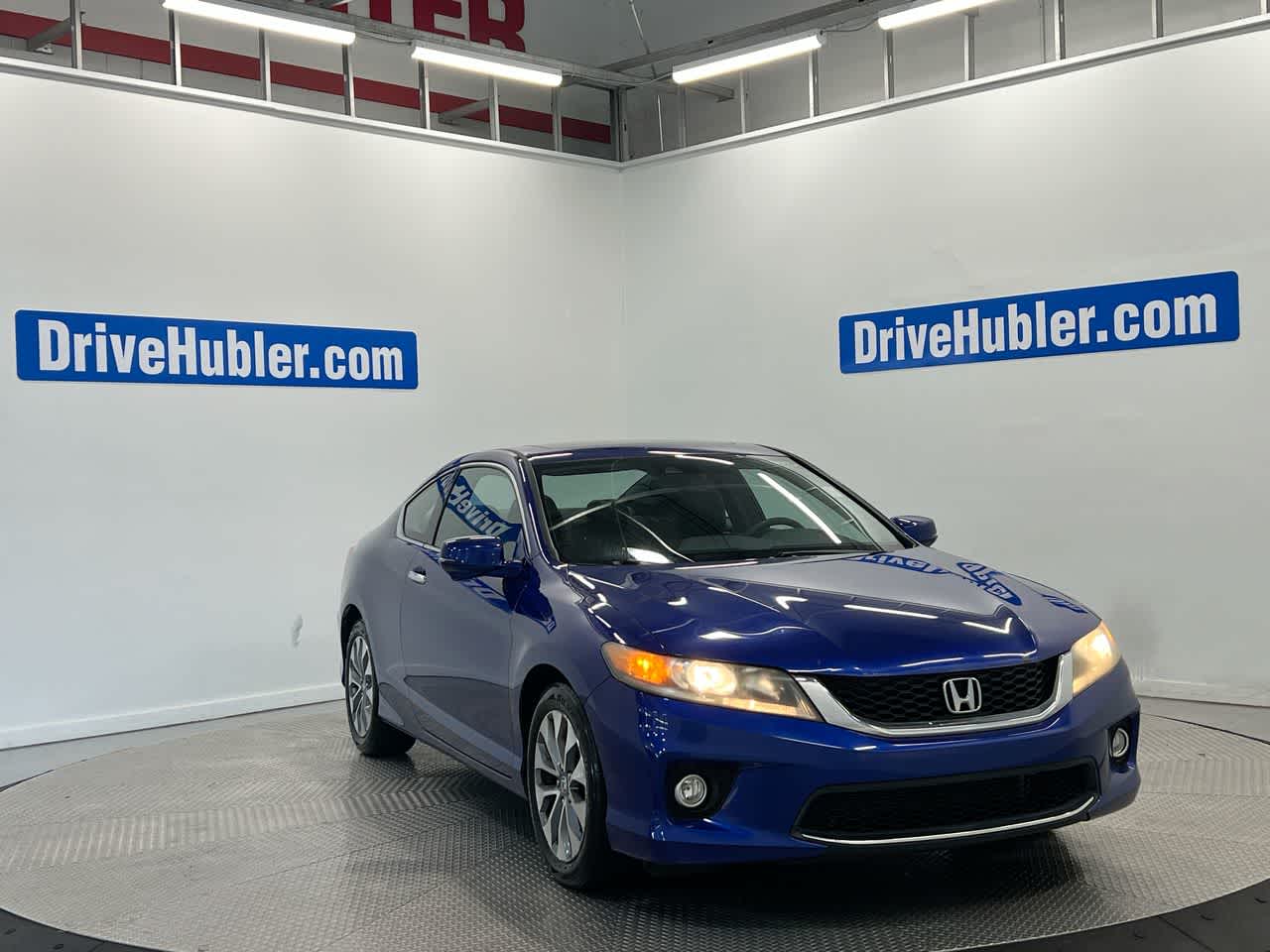2015 Honda Accord EX-L in Still Night Pearl — front three-quarter view