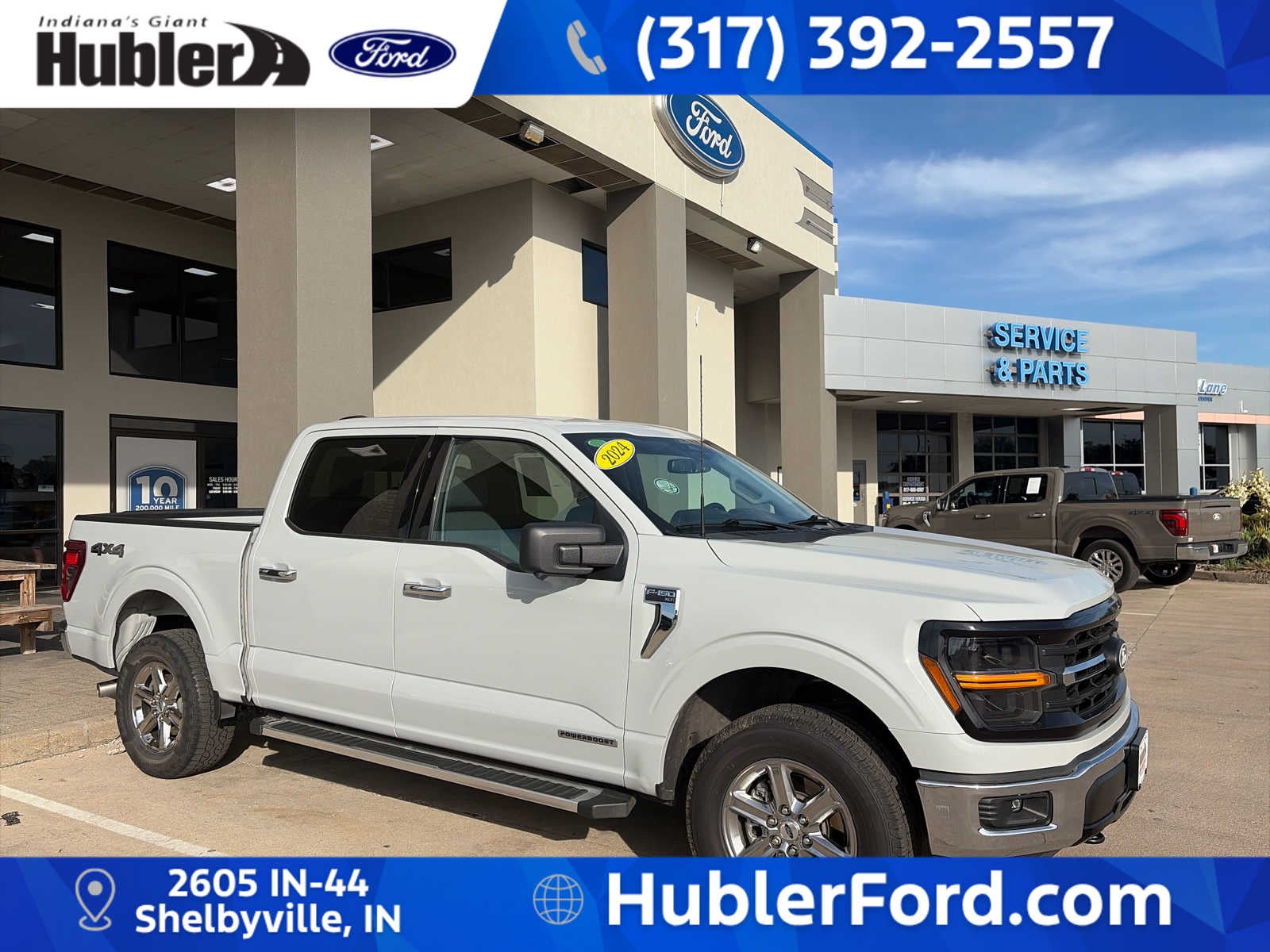 2024 Ford F-150 — rear three-quarter view