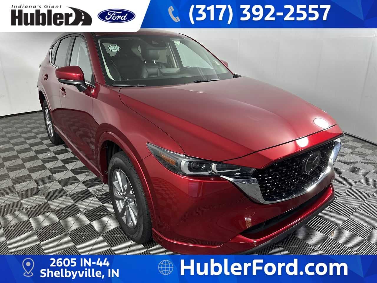 2024 Mazda Mazda CX-5 2.5 S Select Package in Soul Red Crystal Metallic — front three-quarter view